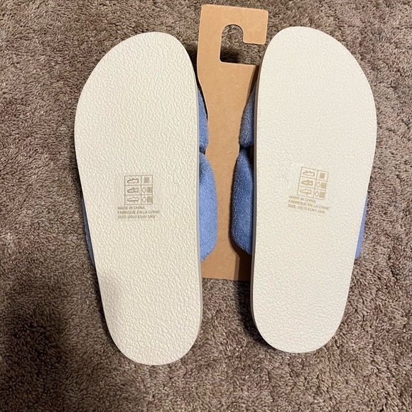 Anthropologie Maeve Terry Slide Sandals size 9 summer minimalist preppy - Picture 4 of 7